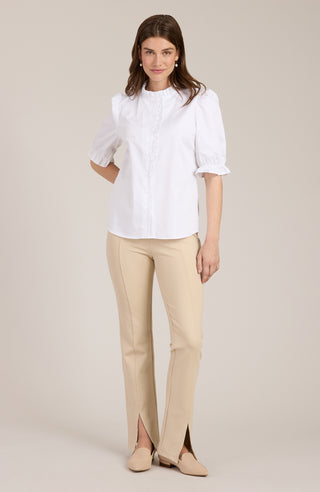 Gwen Cotton Ruffle 3/4 Sleeve