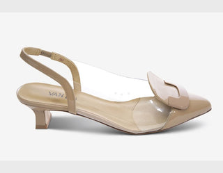Tamira - Light Taupe Patent