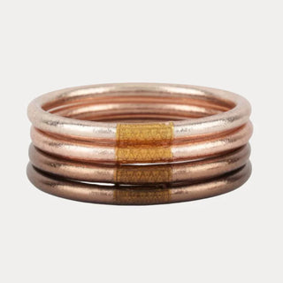 Fawn All Weather Bangles® (Set of 4) - Serenity Prayer M