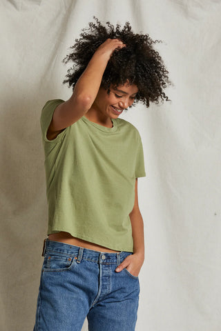 T68 Harley Cotton Boxy Crew Tee