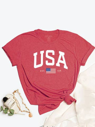 Usa Est.1776 Graphic T-Shirt