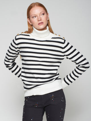 Knitwear Vuelto Botones Beige