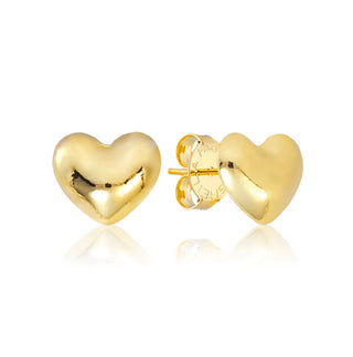 Petite Mercy Studs - Shiny 18K Gold Plated