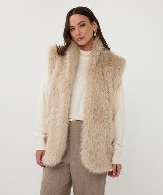 Faux Fur Vest