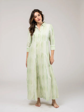 Alexa Dress - Roam - English Stripe
