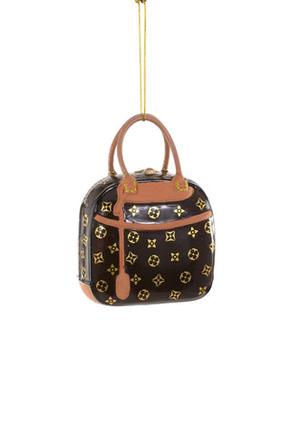 LUXURY HANDBAG-BROWN ORNAMENT