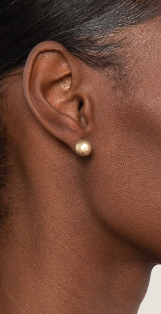 Lilou Studs Brushed Gold