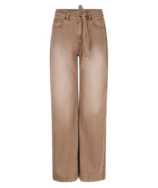 Wide Leg Colored Trousers