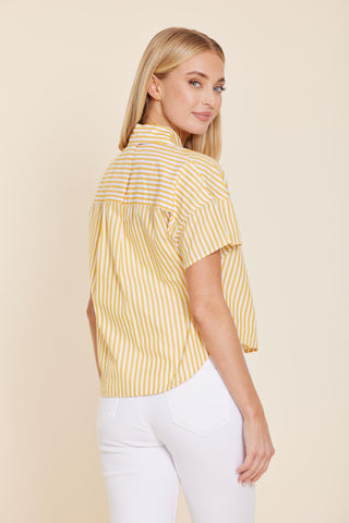 Yellow/White Striped Shirt