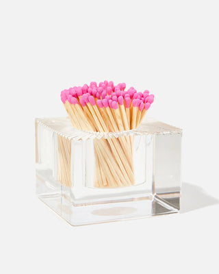 Square Match Striker - Hot Pink Matches