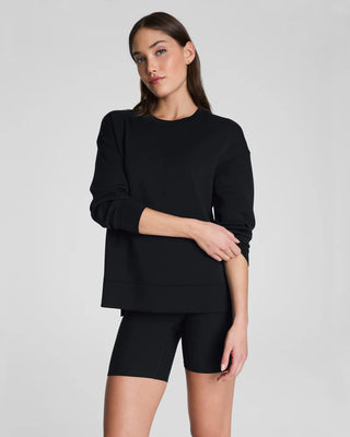 Air Essentials Crewneck Tunic - Black