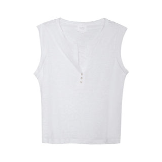 LINEN SKY TEE
