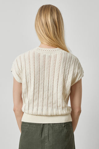 Novelty Stitch Wedge Sweater