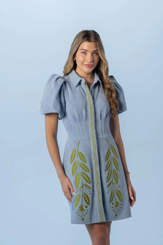 Britt Dress - Blu