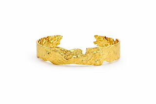Gold Plated Cuff- Thick