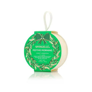 Festive Morning Holiday Wreath Body Buffer