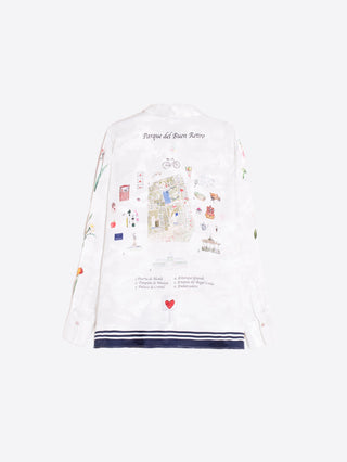 SHIRT MARIELA RETIRO JACQUARD PRINT