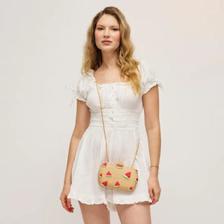 Pebbles Evening Bag - Watermelon