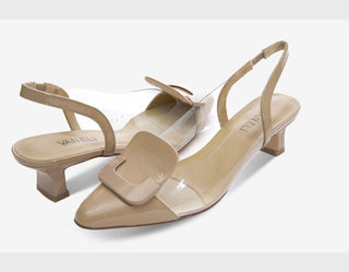 Tamira - Light Taupe Patent
