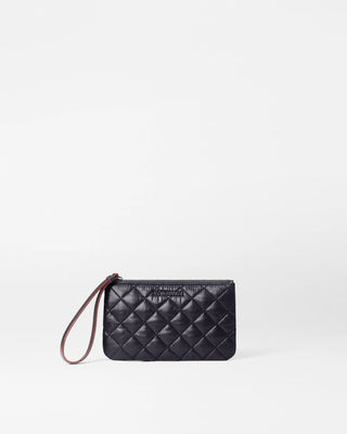 Black Flat Metro Wristlet II