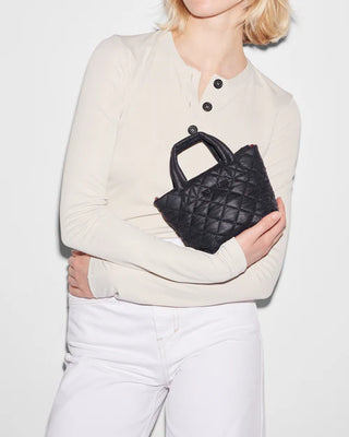 Micro Metro Tote Deluxe - Black