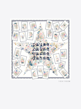 Silk Scarf - Guitarra