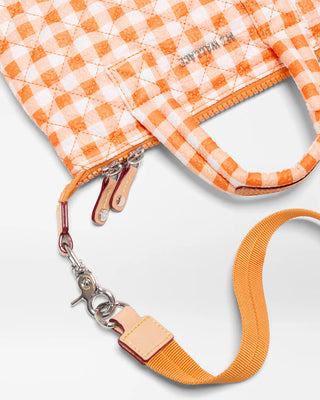 Micro Sutton - Sunset Orange Gingham