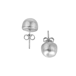Lilou Studs Brushed Silver