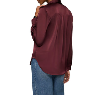 Spanx® Silky Smooth Button Down - Night Forest - Monkee's of Germantown