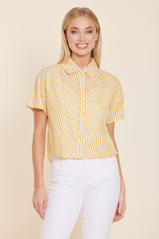 Yellow/White Striped Shirt