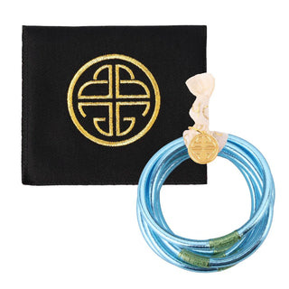 Azure All Weather Bangles® (Set of 6) - Serenity Prayer