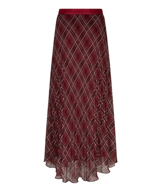 Skirt Plisse Autumn Check