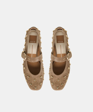 Mikel Stud Ballet Flat