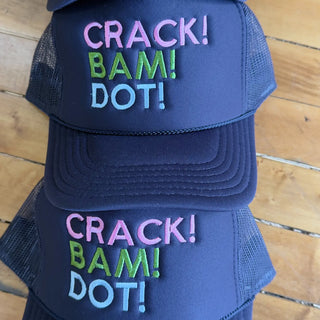 Crack! Bam! Dot! Trucker Hat