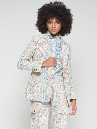 Jacket Aberturas Pana Flores