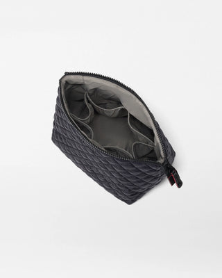 Black Zoey Large Zip Pouch