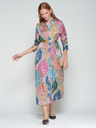 DRESS AMIRA ESTAMPADO FLORAL MULTICOLOR