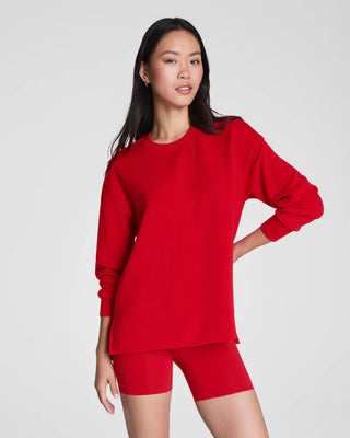 Air Essentials Crewneck Tunic - Spanx Red