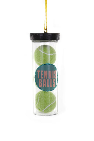CANISTER OF TENNIS BALLS