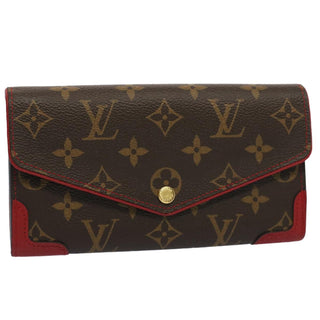 Louis Vuitton Monogram Retiro Portefeuille Sarah Long Wallet M 61184 Auth