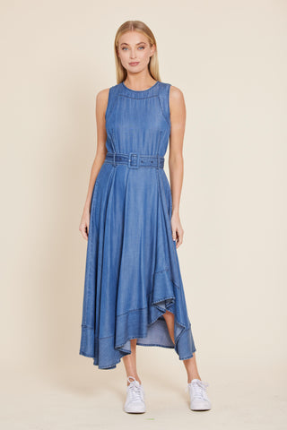 Long Denim Dress