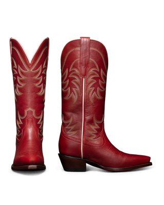 The Annie - Scarlet Cowhide