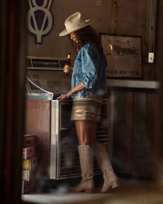 The Abby - Driftwood Suede