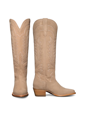 The Abby - Driftwood Suede