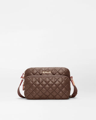 Walnut Small Metro Camera Crossbody