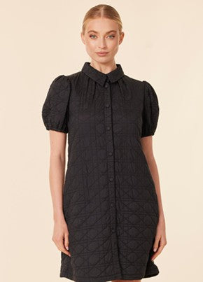 Nylon Quilted Dress
