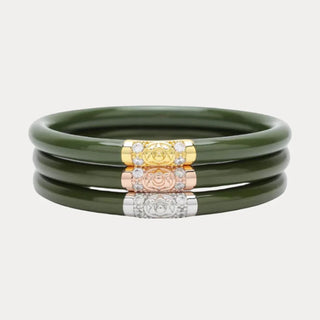 Jade Three Kings All Weather Bangles® (AWB®) M