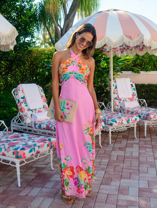 Aubrey Dress Tulip Tapestry