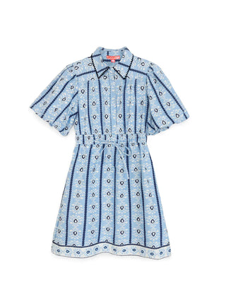 Banyan Mini Dress - Cabana Stripe