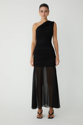 Lana Long Black Dress